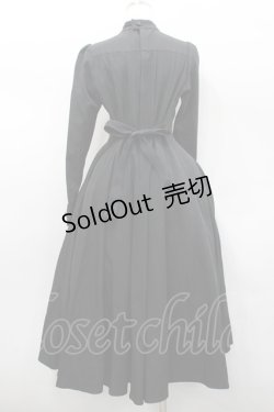 画像3: Stamp Albums / 蛇刺繍ハイネック長袖ワンピース S 黒Ｘ白 I-26-02-13-090-LO-OP-SA-ZI