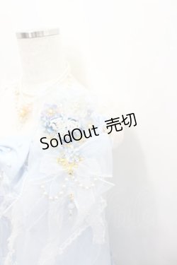 画像4: Red Maria / シフォンリボンジャンパースカート  サックス I-26-02-13-092-EL-OP-SA-ZI