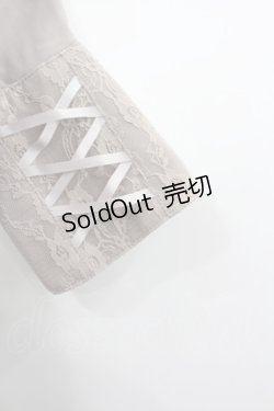 画像2: axes femme / フロントレース&ピンタックブラウス  ブラウン I-26-02-13-010-AX-BL-SA-ZI