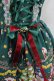 画像2: BABY,THE STARS SHINE BRIGHT / くみゃちゃんのDokiDoki Christmas Party柄ジャンパースカートI  グリーン I-26-02-13-095-BA-OP-SA-ZI (2)