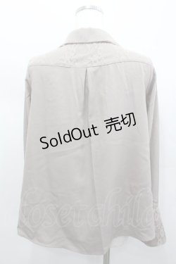 画像3: axes femme / フロントレース&ピンタックブラウス  ブラウン I-26-02-13-010-AX-BL-SA-ZI