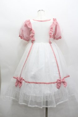 画像4: Angelic Pretty / ふんわりパフェワンピース  白ｘ赤 I-26-02-13-096-AP-OP-SA-ZI