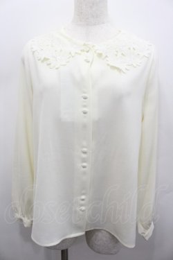 画像1: F i.n.t / マーガレットカットワークブラウス F アイボリー I-26-02-13-011-CA-BL-TE-ZI