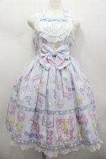 画像1: Angelic Pretty / Baby Toysジャンパースカート  サックス I-26-02-13-098-AP-OP-SA-ZI (1)