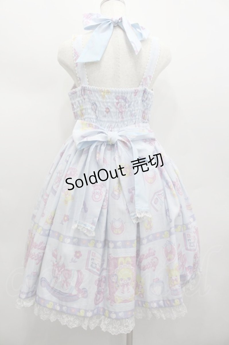 画像4: Angelic Pretty / Baby Toysジャンパースカート  サックス I-26-02-13-098-AP-OP-SA-ZI (4)