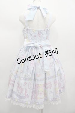 画像4: Angelic Pretty / Baby Toysジャンパースカート  サックス I-26-02-13-098-AP-OP-SA-ZI