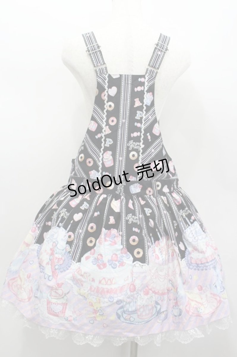 画像4: Angelic Pretty / Whip Factoryサロペット  黒 I-26-02-13-103-AP-OP-SA-ZI (4)