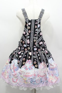 画像4: Angelic Pretty / Whip Factoryサロペット  黒 I-26-02-13-103-AP-OP-SA-ZI