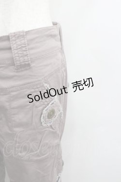 画像2: axes femme / サイド編み上げポケットデザインパンツ  ピンク I-26-02-13-111-AX-PA-SA-ZI