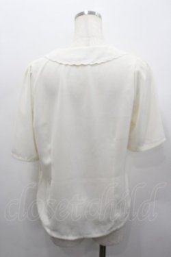 画像3: an another angelus / ローズ刺繍ハシゴカットワーク衿ブラウス F アイボリー I-26-02-13-012-CA-BL-TE-ZI