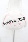 BABY,THE STARS SHINE BRIGHT /  うさくみゃちゃんのおかおBag  ピンク I-26-02-13-116-BA-BG-SA-ZI