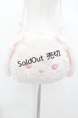 画像1: BABY,THE STARS SHINE BRIGHT /  うさくみゃちゃんのおかおBag  ピンク I-26-02-13-116-BA-BG-SA-ZI