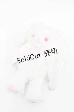 画像1: BABY,THE STARS SHINE BRIGHT / うさくみゃリュックミニミニ  白 I-26-02-13-117-BA-ZA-SA-ZI