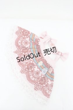 画像2: BABY,THE STARS SHINE BRIGHT / Pastoral Decoration Palette柄くみゃちゃんジャンパースカート  ピンクｘ赤 I-26-02-13-118-BA-ZA-SA-ZI