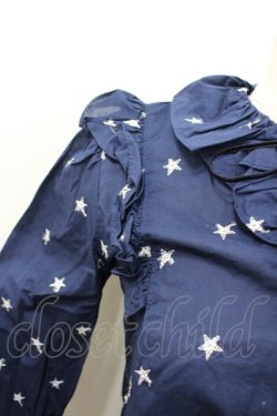 画像2: MILK / ブリリアントブラウス  ネイビー I-26-02-13-013-ML-BL-SA-ZI