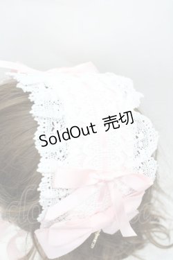 画像2: BABY,THE STARS SHINE BRIGHT / プリンセスドロップヘッドドレス  白Ｘピンク I-26-02-13-120-BA-AC-SA-ZI