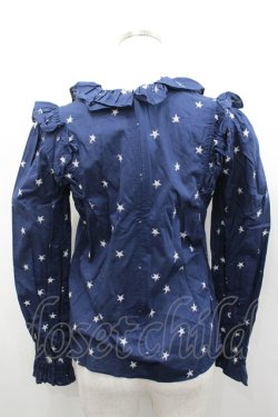 画像3: MILK / ブリリアントブラウス  ネイビー I-26-02-13-013-ML-BL-SA-ZI