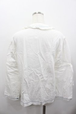 画像3: PINK HOUSE / 刺繍入りブラウス  ホワイト I-26-02-13-015-LO-BL-SA-ZI