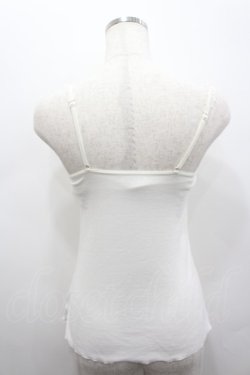 画像3: axes femme / パット付きレースキャミソール  アイボリー I-26-02-15-035-AX-TO-SA-ZI