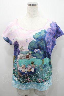 画像1: franche lippee black / アリスフレンチT M ラベンダー I-26-02-15-039-LO-TS-SA-ZI