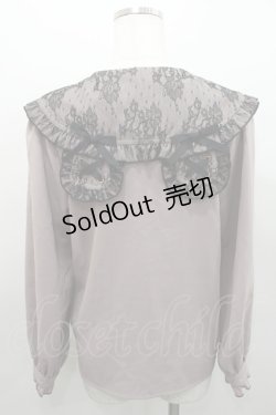 画像2: Rojita / レースアップくま耳ブラウス  ピンク I-26-02-15-046-LO-BL-SA-ZI