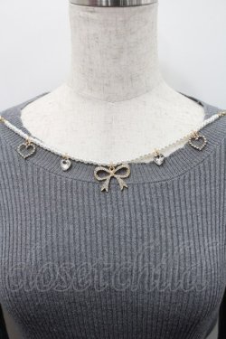 画像3: Rojita / ネックレス付肩ボリュームフリルニットトップス  グレー I-26-02-15-050-LO-TO-SA-ZI