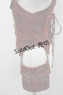 画像4: Ozz oneste / ポケット付きジレ  ボルドー I-26-02-15-051-OO-TO-SA-ZI