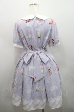 画像2: axes femme kawaii / アイス柄半袖ワンピース M ラベンダー I-26-02-15-053-AX-OP-TE-ZI
