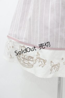 画像4: axes femme kawaii / 遊園地刺繍ベスト風ホルターワンピース M ピンク I-26-02-15-054-AX-OP-TE-ZI