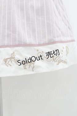 画像5: axes femme kawaii / 遊園地刺繍ベスト風ホルターワンピース M ピンク I-26-02-15-054-AX-OP-TE-ZI