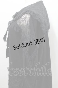 画像4: Swankiss / セーラーレース襟半袖カットワンピース  黒 I-26-02-15-058-CA-OP-SA-ZI