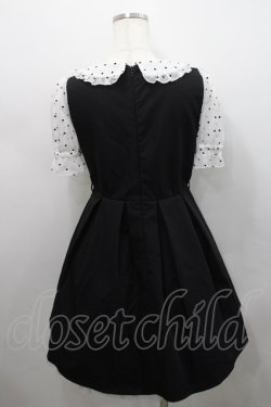 画像2: evelyn / 半袖ハートワンピース  ブラック I-26-02-15-060-LO-OP-SA-ZI