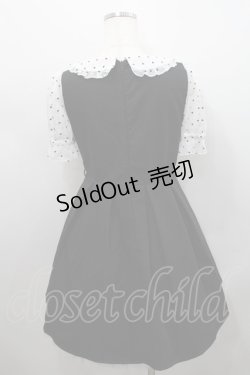 画像2: evelyn / 半袖ハートワンピース  ブラック I-26-02-15-060-LO-OP-SA-ZI