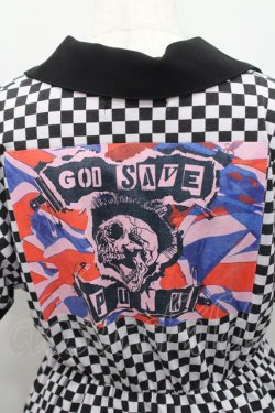 画像3: Jamie エーエヌケー / 市松柄半袖ワンピース  ピンクＸ黒 I-26-02-15-061-LO-OP-SA-ZI