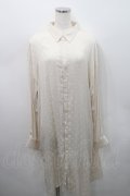 MiDiom / Shadow Dot Long Shirt  ホワイト I-26-02-15-063-PU-BL-SZ-ZI