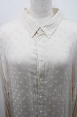 画像3: MiDiom / Shadow Dot Long Shirt  ホワイト I-26-02-15-063-PU-BL-SZ-ZI (3)