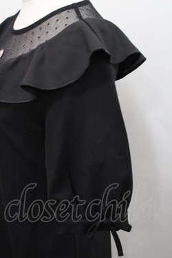 画像4: Rojita / エンブロイダリーローズワンピース  黒 I-26-02-15-067-LO-OP-SA-ZI