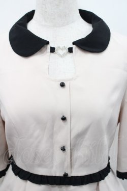 画像3: Rojita / ハートリングホワイトカラーワンピース  ベージュ I-26-02-15-069-LO-OP-SA-ZI