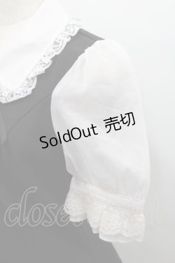 画像4: Rojita / スピンドルリボンオーガンジー袖ワンピース  ブラック I-26-02-15-070-LO-OP-SA-ZI