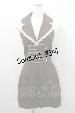 画像1: Innocent World / テーラードサロペット  ブラウン I-26-02-15-079-IW-OP-SA-ZI