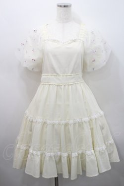 画像1: mellfy memory / Fleur Candyワンピース  アイボリー I-26-02-15-081-0-OP-SA-ZI