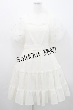 画像1: mellfy memory / Fleur Candyワンピース  アイボリー I-26-02-15-081-0-OP-SA-ZI