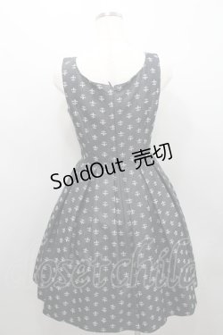 画像2: Emily Temple cute / 百合ジャガードジャンパースカート(2003)  黒 I-26-02-15-091-ET-OP-SA-ZI