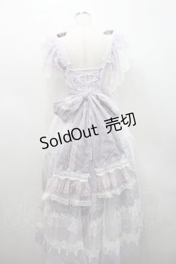 画像2: Garden Cat / 妖精&門柄ジャンパースカート  ラベンダー I-26-02-15-094-LO-OP-SA-ZI