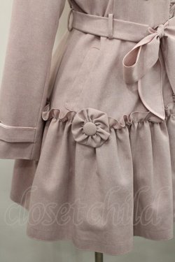 画像4: MILK / ビクトリアントレンチコート  スモーキーピンク I-26-02-15-095-ML-CO-SA-ZI