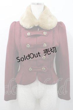 画像1: Innocent World / ナポレオンジャケット(2014)  ボルドー I-26-02-15-099-IW-CO-SA-ZI