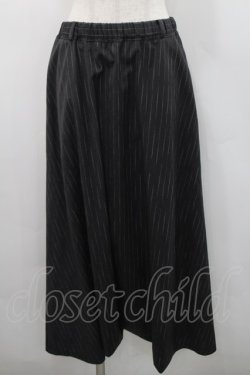 画像1: AXES-X / 絣ストライプ侍パンツ  グレー I-26-02-15-102-LO-PA-HR-ZI