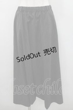 画像1: AXES-X / 絣ストライプ侍パンツ  グレー I-26-02-15-102-LO-PA-HR-ZI