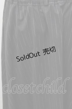 画像3: AXES-X / 絣ストライプ侍パンツ  グレー I-26-02-15-102-LO-PA-HR-ZI