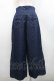 画像2: axes femme / バックリボンワイドデニムパンツ  インディゴ I-26-02-15-103-AX-PA-HR-ZI (2)